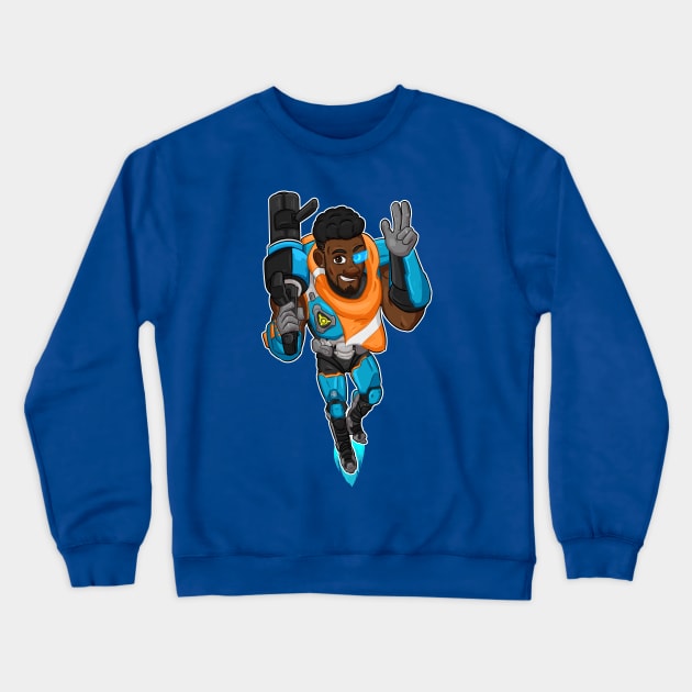 Baptiste Crewneck Sweatshirt by AlejandroKayArt